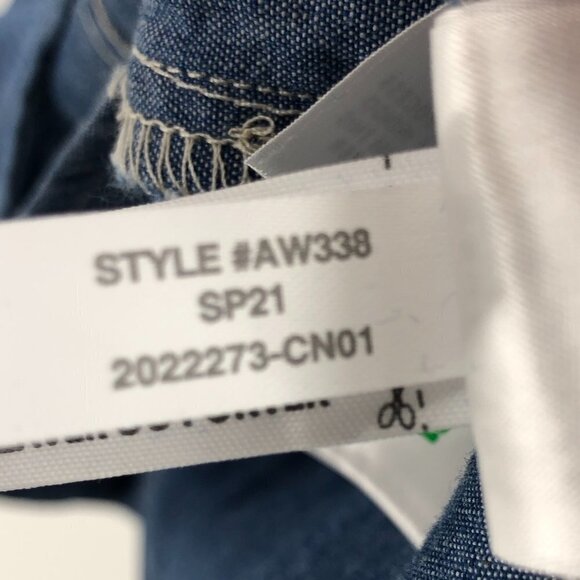 ✅ J. Crew Button Back Chambray Shift Dress AW338 XXS - Picture 7 of 8